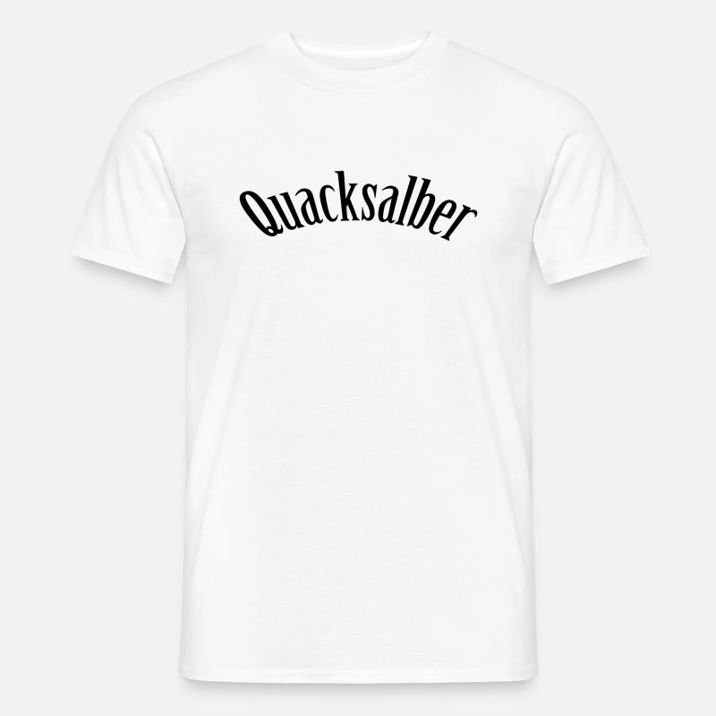 Quacksalber - Männer T-Shirt - Weiß