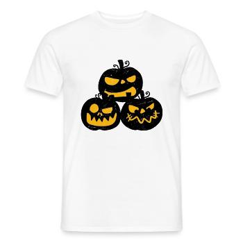 halloween cadeau - T-shirt homme - blanc - Devant - AI Model Male 178 dark (178cm)