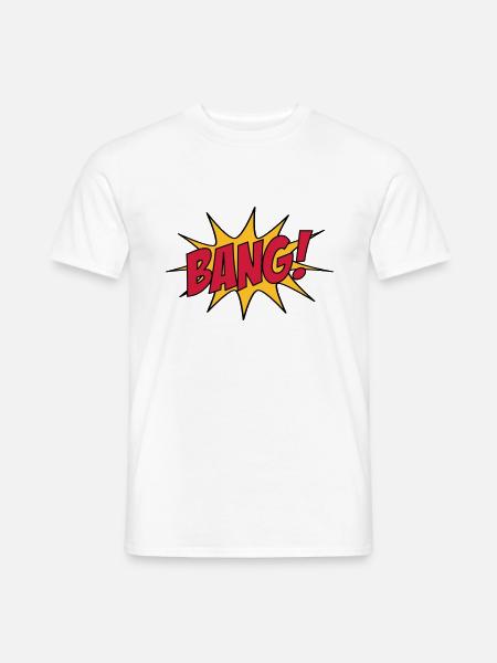 BANG! - Men's T-Shirt - white