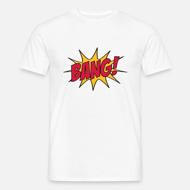 BANG! - Männer T-Shirt - Weiß