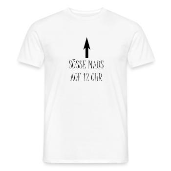 Süsse Maus - Männer T-Shirt - Weiß - Vorne - AI Model Male 178 dark (178cm)