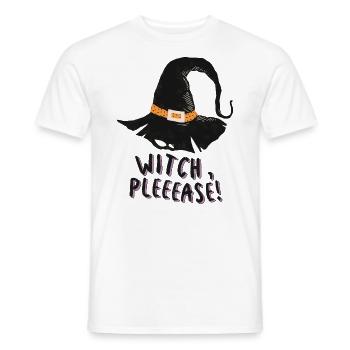 Horror Zauberei Magie Halloween T-Shirt Geschenk - Männer T-Shirt - Weiß - Vorne - AI Model Male 178 dark (178cm)