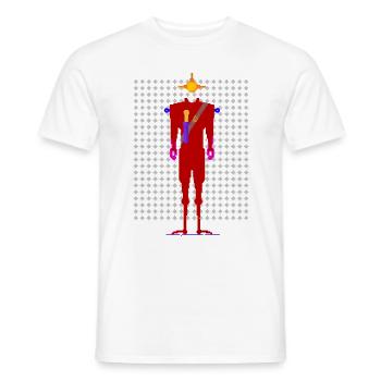 Guardian III - Men's T-Shirt - white - Front - AI Model Male 178 dark (178cm)