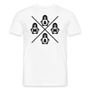 Mama - Männer T-Shirt - Weiß - Vorne - AI Model Male 178 dark (178cm)