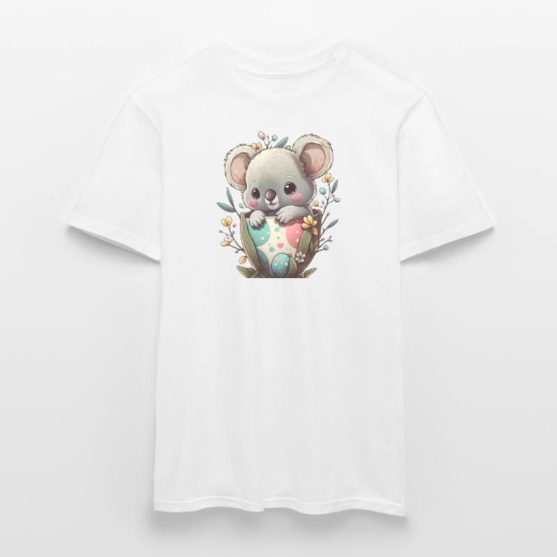 cute koalas for Easter with Easter eggs Koala Men's T-Shirt