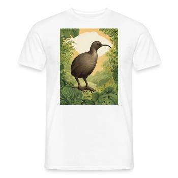 Nouvelle-Zélande Cadeau amusant pour les Néo-Zélandais - T-shirt homme - blanc - Devant - AI Model Male 178 dark (178cm)