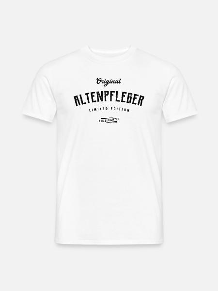 Altenpfleger Limited Edition Altenpflegerin - Männer T-Shirt - Weiß