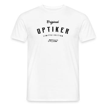 Optiker Limited Edition - Männer T-Shirt - Weiß - Vorne - AI Model Male 178 dark (178cm)