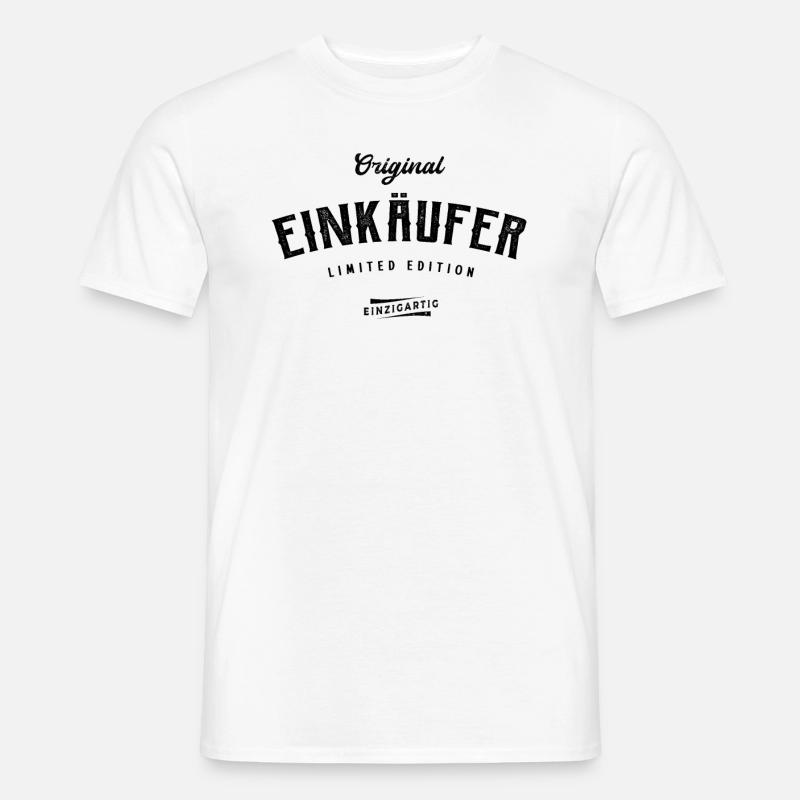 Einkäufer Limited Edition Einkauf - Männer T-Shirt - Weiß