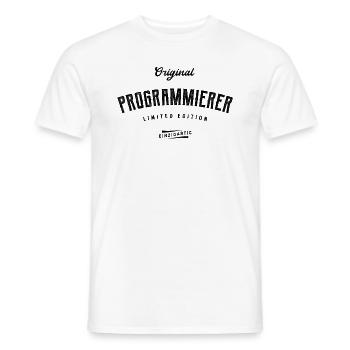 Programmierer Limited Edition - Männer T-Shirt - Weiß - Vorne - AI Model Male 178 dark (178cm)