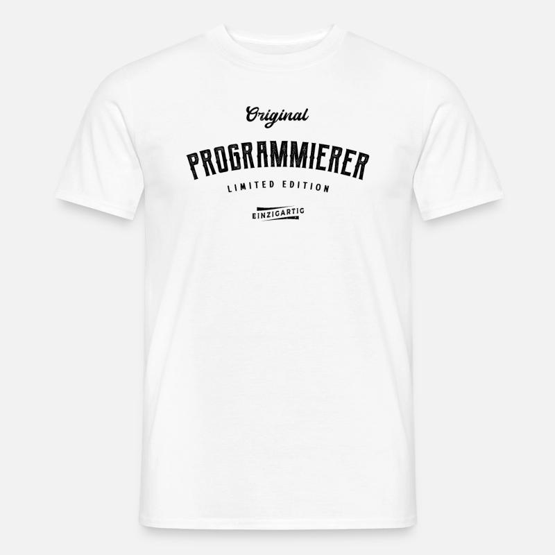Programmierer Limited Edition - Männer T-Shirt - Weiß