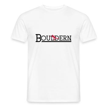 bouldern - Männer T-Shirt - Weiß - Vorne - AI Model Male 178 dark (178cm)