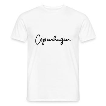 Copenhagen - Männer T-Shirt - Weiß - Vorne - AI Model Male 178 dark (178cm)
