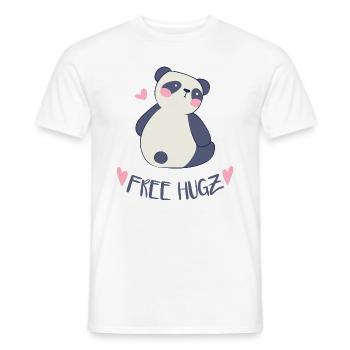 Fille cadeau cadeau bébé anniversaire anniversaire - T-shirt homme - blanc - Devant - AI Model Male 178 dark (178cm)
