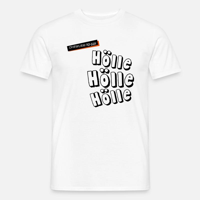Earwig to go - Hell Hell Hell - Men’s T-shirt - white