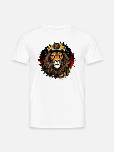 Leuven Fire Brigade - Men's T-Shirt - white