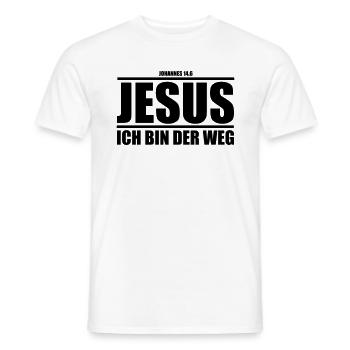 Casque - T-shirt homme - blanc - Devant - AI Model Male 178 dark (178cm)