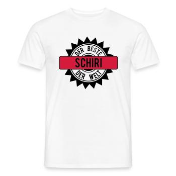 le meilleur 2c schiri - T-shirt homme - blanc - Devant - AI Model Male 178 dark (178cm)