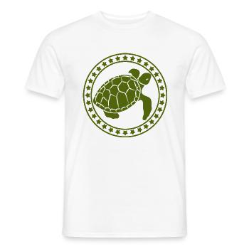 Tortue / Reptile - Reptile - T-shirt homme - blanc - Devant - AI Model Male 178 dark (178cm)