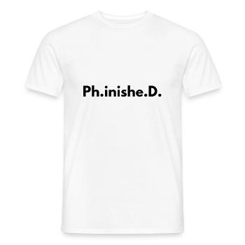 thèse - T-shirt homme - blanc - Devant - AI Model Male 178 dark (178cm)