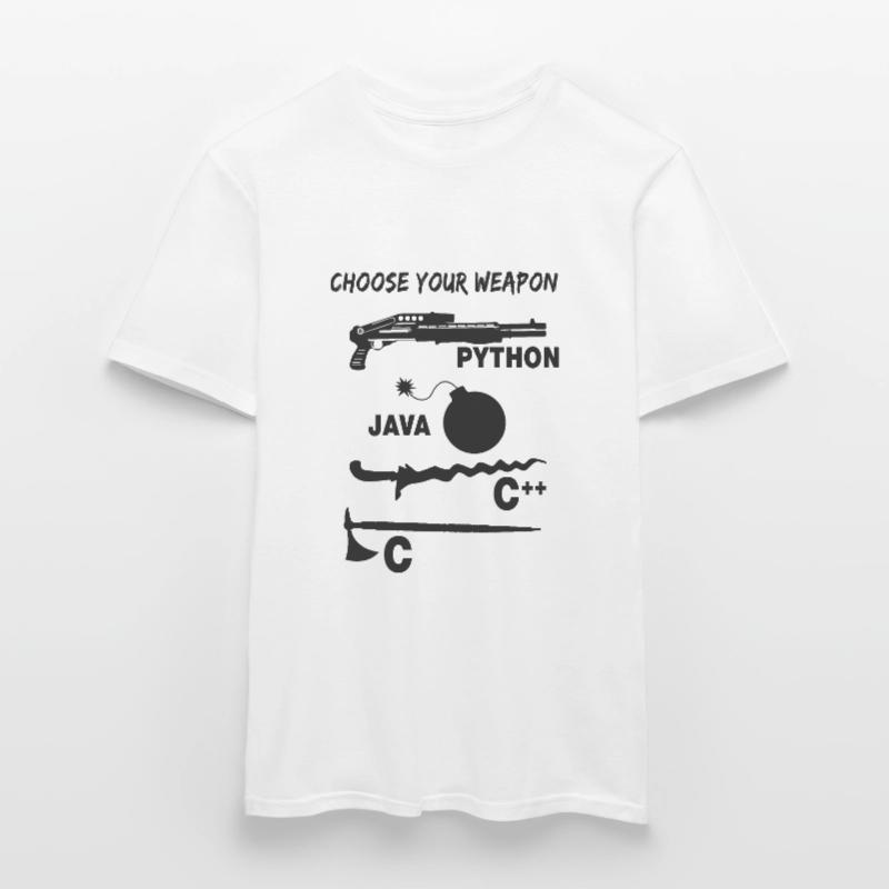 Programmer Choose your programming language Men's T-Shirt