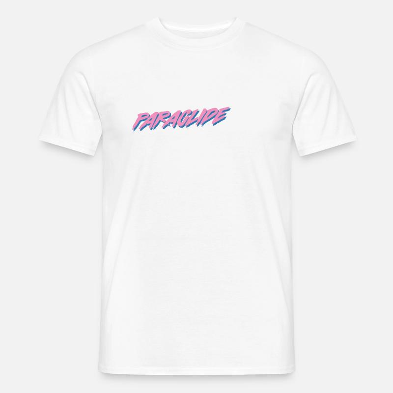 Paragliding Paraglide - Männer T-Shirt - Weiß