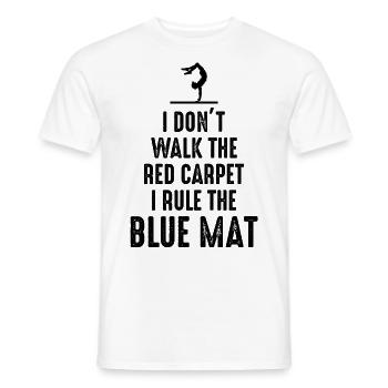 Gymnastique Gymnaste Backflip Tumbling Acrobaties - T-shirt homme - blanc - Devant - AI Model Male 178 dark (178cm)