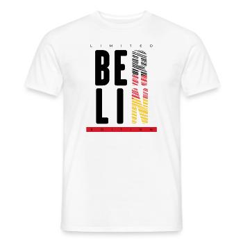 Berlin Fan Travel Souvenir Limited Edition Design - Men's T-Shirt - white - Front - AI Model Male 178 dark (178cm)