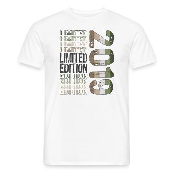 Limited Edition seit 2019 Geburtstag Vintage 2019 - Männer T-Shirt - Weiß - Vorne - AI Model Male 178 dark (178cm)