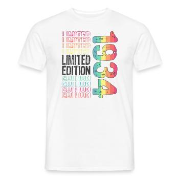 Edition Limitée Depuis 1934 Anniversaire Millésime 1934 - T-shirt homme - blanc - Devant - AI Model Male 178 dark (178cm)
