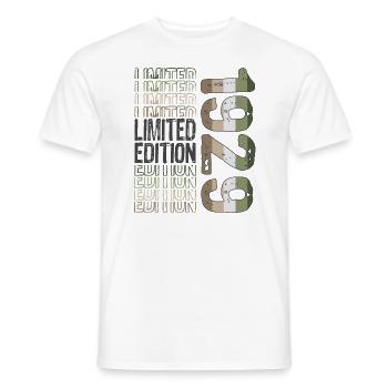 Limited Edition Since 1929 Birthday Vintage 1929 - Men's T-Shirt - white - Front - AI Model Male 178 dark (178cm)