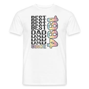 Bester Papa der Welt seit 1994 Vatertag - Männer T-Shirt - Weiß - Vorne - AI Model Male 178 dark (178cm)