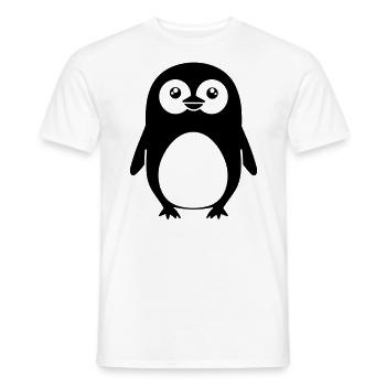 Pingouin - T-shirt homme - blanc - Devant - AI Model Male 178 dark (178cm)