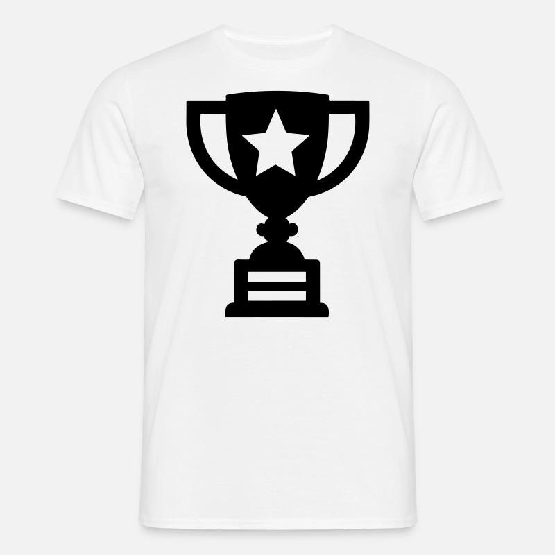 Trophäe - Männer T-Shirt - Weiß