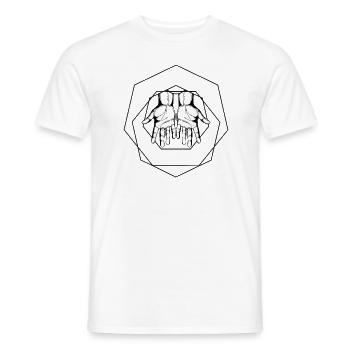 Magische Hände Witches Witcher Hexen Hexer Symbol - Männer T-Shirt - Weiß - Vorne - AI Model Male 178 dark (178cm)