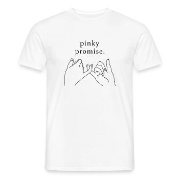 Amitié - T-shirt homme - blanc - Devant - AI Model Male 178 dark (178cm)