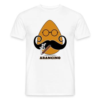Arancino Sicilian specialità - Männer T-Shirt - Weiß - Vorne - AI Model Male 178 dark (178cm)