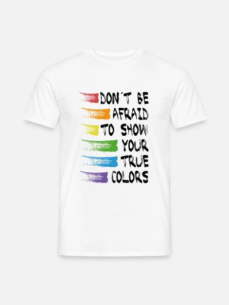 Gay LGBTQ Trans chemie schwul queer CSD geschenk - Männer T-Shirt - Weiß