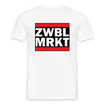 Zwiebelmarkt - Männer T-Shirt - Weiß - Vorne - AI Model Male 178 dark (178cm)