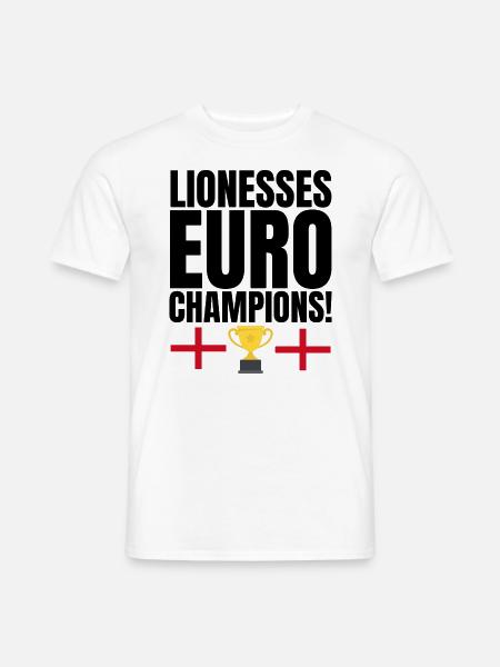 Englischer Fußballmeister der Frauen - Männer T-Shirt - Weiß