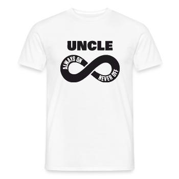 Oncle Toujours On Never Off Onkel Chemise - T-shirt homme - blanc - Devant - AI Model Male 178 dark (178cm)
