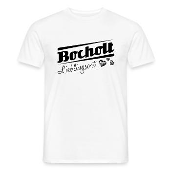 Bocholt - Lieblingsort mit Stadtnamen - Männer T-Shirt - Weiß - Vorne - AI Model Male 178 dark (178cm)