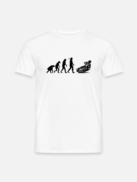 Evolution Ice Speedway - Speedway - Dirt Track - Men's T-Shirt - white