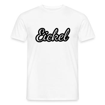 Eickel - Textdesign mit Stadtnamen - Männer T-Shirt - Weiß - Vorne - AI Model Male 178 dark (178cm)