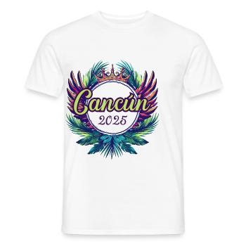 Cancun 2025 Team - Men's T-Shirt - white - Front - AI Model Male 178 dark (178cm)