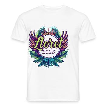 Lloret De Mar 2025 Team - Männer T-Shirt - Weiß - Vorne - AI Model Male 178 dark (178cm)