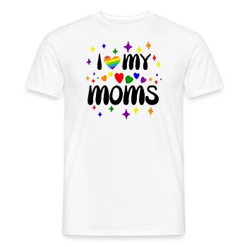 J’aime la fierté de ma mère - T-shirt homme - blanc - Devant - AI Model Male 178 dark (178cm)