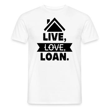 New Homeowner Housewarming Funny - Männer T-Shirt - Weiß - Vorne - AI Model Male 178 dark (178cm)
