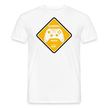 Votre mode de jeu est en charge en ce moment - T-shirt homme - blanc - Devant - AI Model Male 178 dark (178cm)