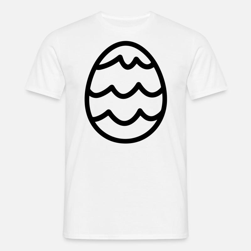 Easter Egg - Men's T-Shirt - white